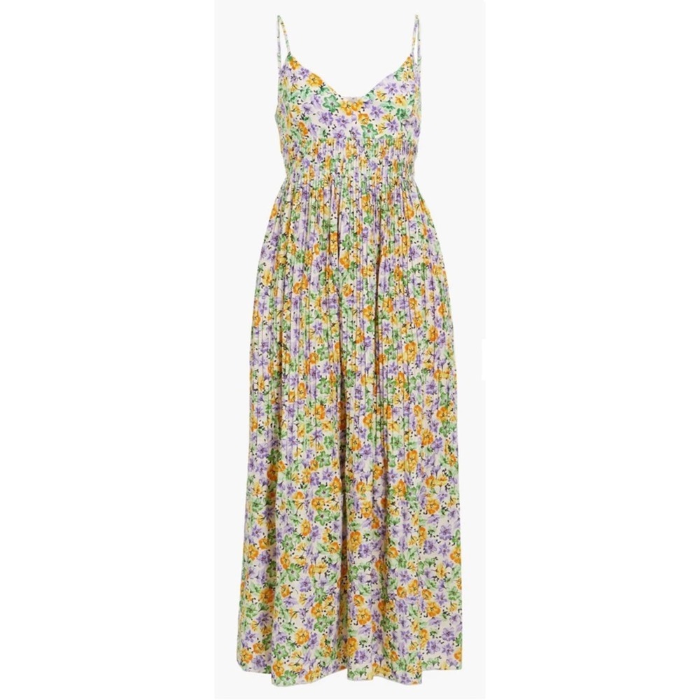 $395 NICHOLAS Susan Maxi Dress in Whistledown Floral Size 4 - Picture 2 of 9